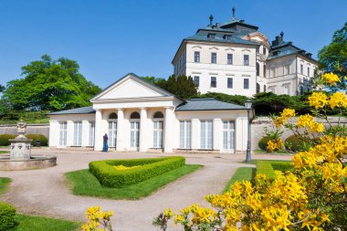 Karlova Koruna Kalesi (Charles 's Crown), Chlumec nad Cidlinou kasabası, Hradec Kralove bölgesi, Çek Cumhuriyeti