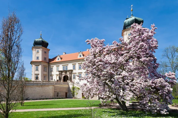 Barokke Burcht Mnisek Pod Brdy Regio Midden Bohemen Tsjechië — Stockfoto