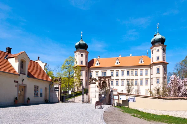 Baroque Castle Mnisek Pod Brdy Central Bohemian Region Czech Republic — Stock Photo, Image