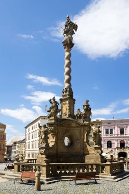 Marian sütunu, Aşağı Kare, Olomouc, Moravya, Çek Cumhuriyeti