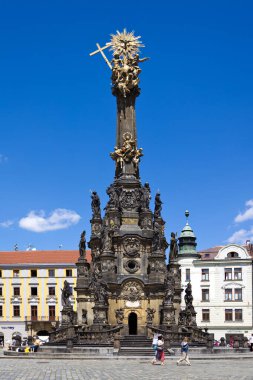 Kutsal Üçlü Sütun (UNESCO), Yukarı Meydan, Olomouc, Moravya, Çek Cumhuriyeti  