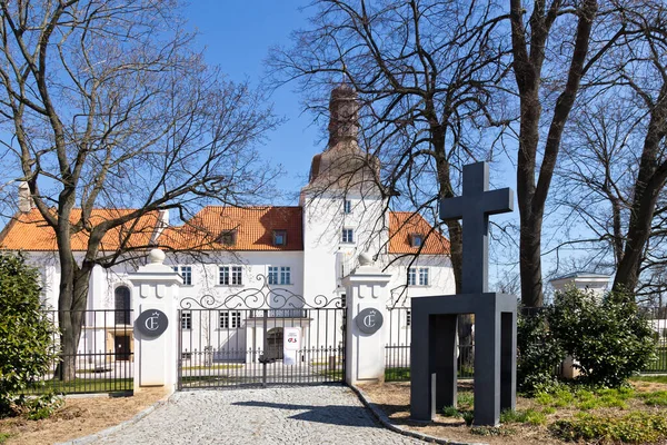 Kasteel Dolni Brezany Bij Praag Tsjechische Republiek — Stockfoto