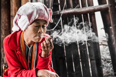 Chiang Mai, Tayland, - 23 Ekim 2014 : Tanımlanamayan isim ol