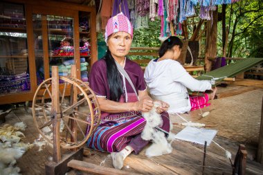 Chiang Mai, Tayland, - 31 Ekim 2015 : Tanımlanamayan isim ol