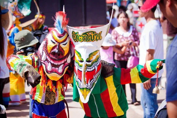 Loei, Tayland - 13 Haziran 2010 : İnsanlar colorf ile giyinir — Stok fotoğraf