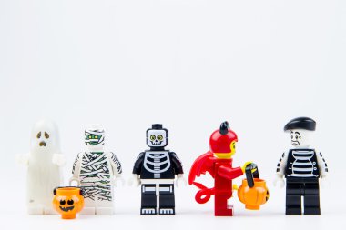 Nonthabure, Tayland - Eylül, 24, 2016: Lego hayalet Cadılar Bayramı