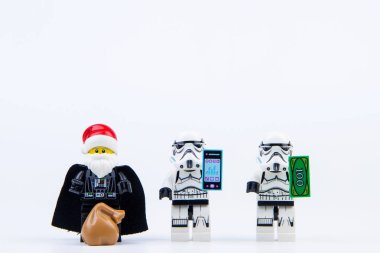 Nonthaburi, Tayland - Kasım, 04, 2016: Lego darth vader dre