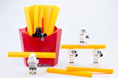 Nonthaburi, Tayland - Kasım, 19, 2016: Lego yıldız savaşları stormt