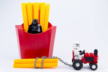 Nonthaburi, Tayland - Kasım, 19, 2016: Lego yıldız savaşları stormt