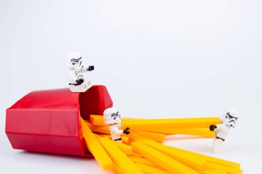 Nonthaburi, Tayland - Kasım, 19, 2016: Lego yıldız savaşları stormt