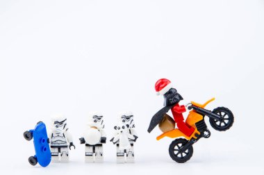 Nonthaburi, Tayland - 26 Kasım 2016: Lego darth vader dre