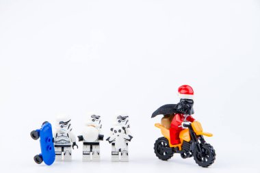 Nonthaburi, Tayland - 26 Kasım 2016: Lego darth vader dre