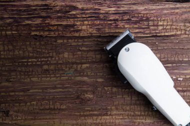 Şık profesyonel kuaför makasları, saç kesme makineleri, saç kesimi acc