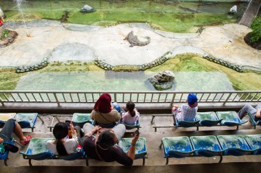 Samut Prakan, Tayland - 04 Ocak 2017: de riski göster