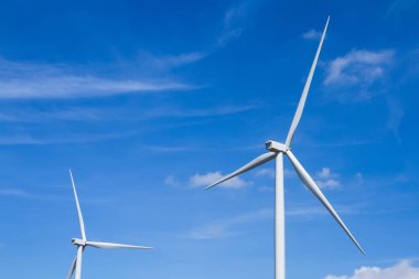 C ile temiz enerji elektrik üreten rüzgar türbini gücünü