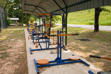 Egzersiz ekipman Tayland kamu Park.