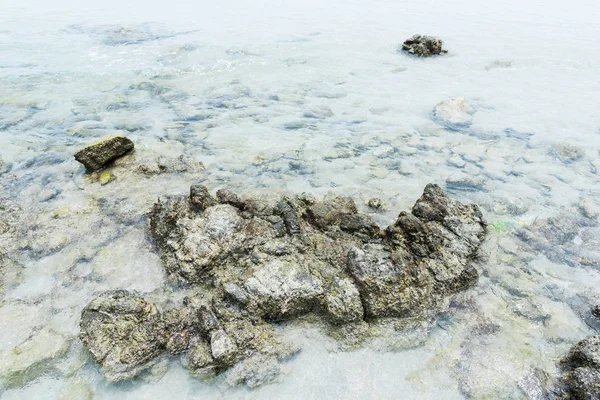De rotsen in de zee. — Stockfoto