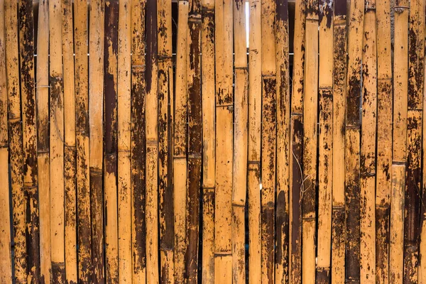 竹の壁テクスチャ背景。タイ. — ストック写真