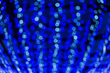 Bulanık ışıklar gece vitrin. Bo ile arka plan