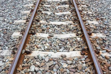 Demiryolu, tren, endüstriyel kavramı arka plan. Demiryolu seyahat, demiryolu Turizm. Tayland