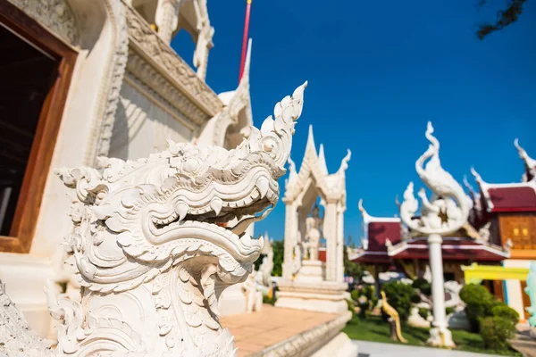 Bel art de moulage dans le temple, Thaïlande . — Photo