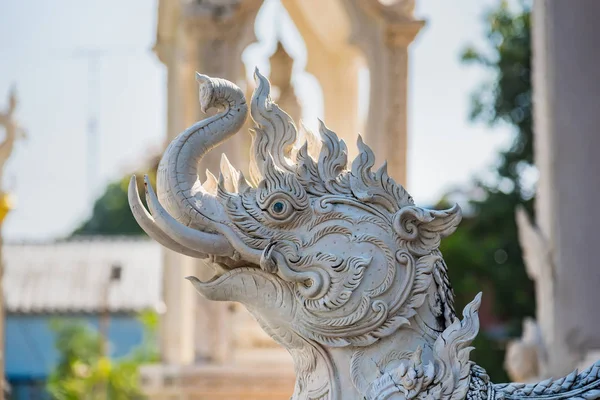 Schöne Formenkunst in Tempel, Thailand. — Stockfoto