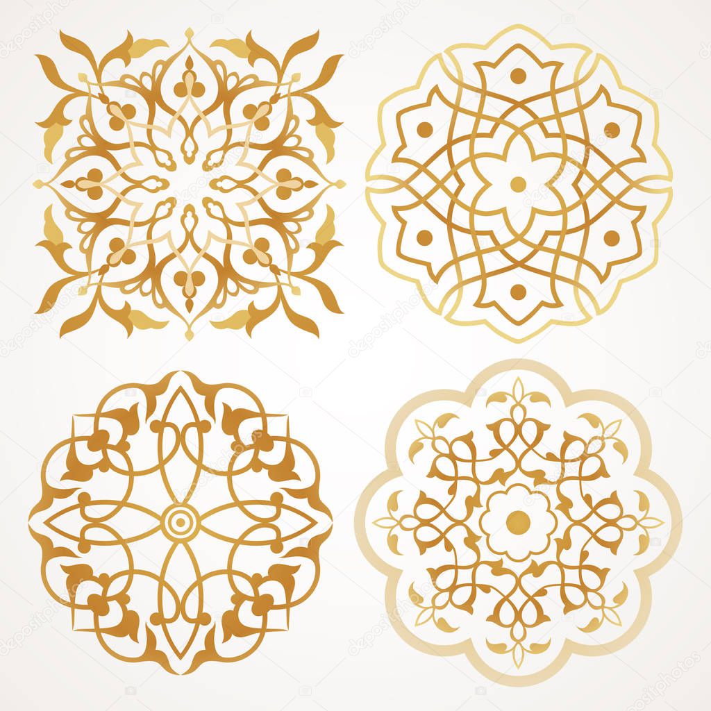 Patterns in oriental style