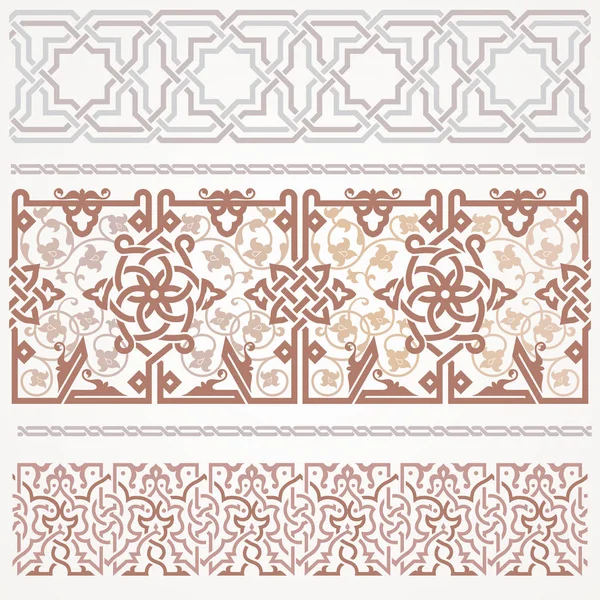 Ornamento oriental para el fondo — Archivo Imágenes Vectoriales