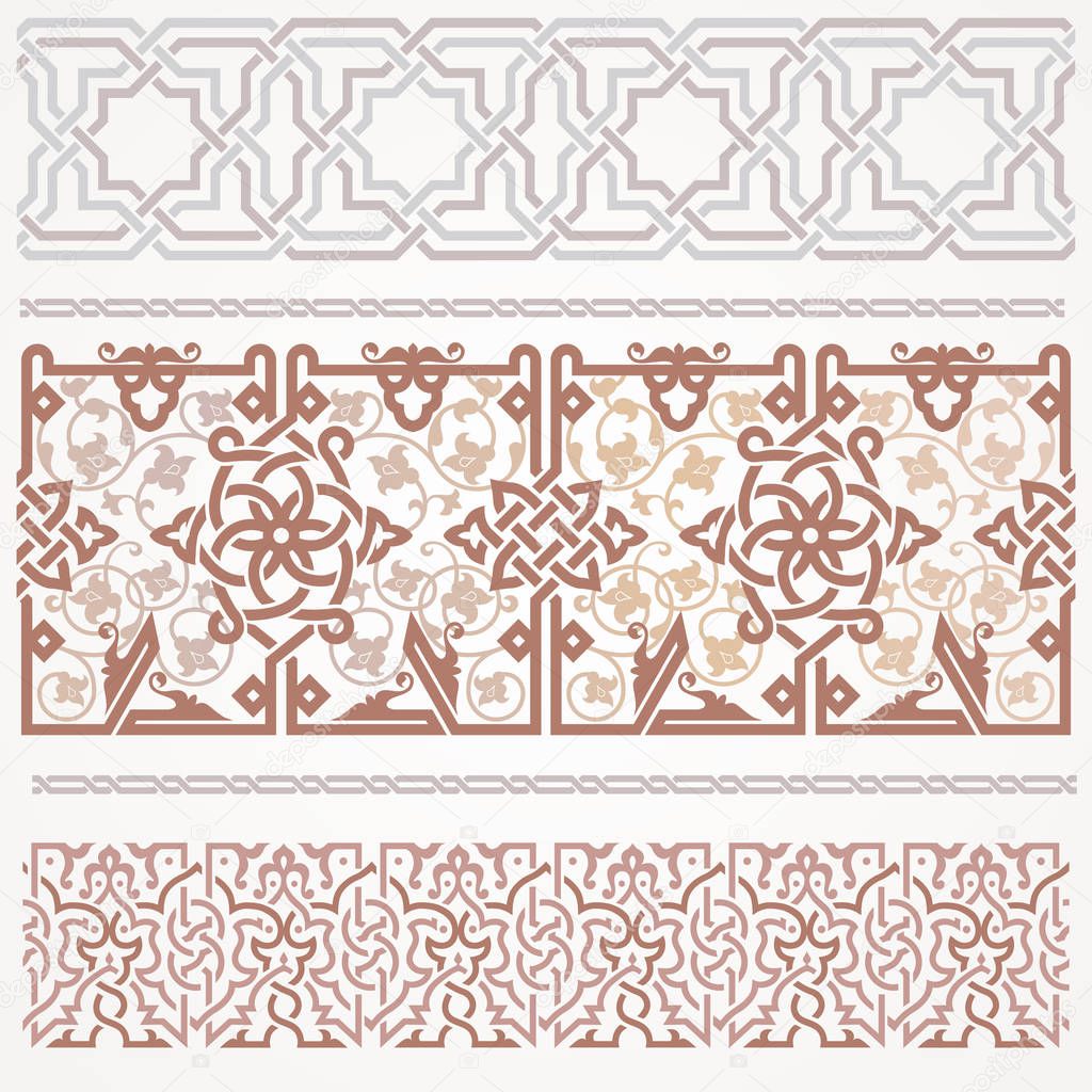 Oriental ornament for background