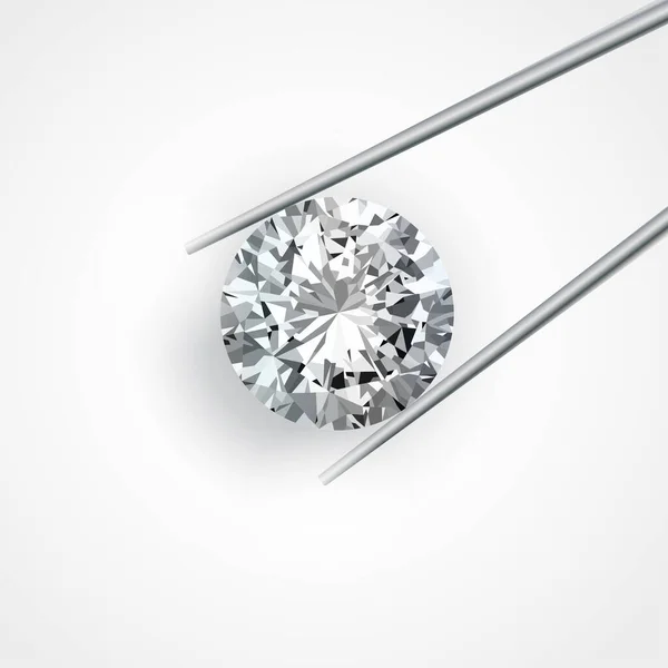 Fundo Luxo Com Diamante Vetorial —  Vetores de Stock