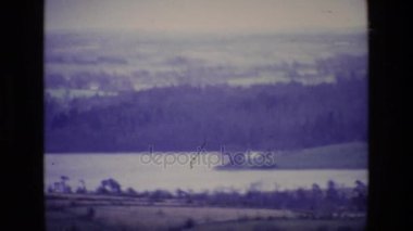 Dağları olan güzel bir manzara