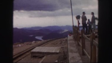 colorado dağlarında tren