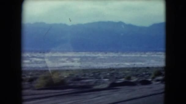 View of death valley near las vegas — Stock Video