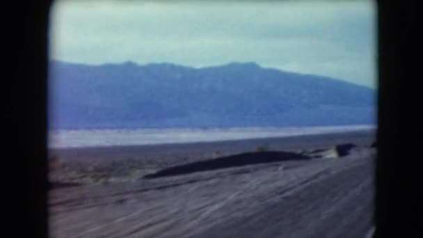 Вид на долину смерті поблизу вегаса Лас — стокове відео