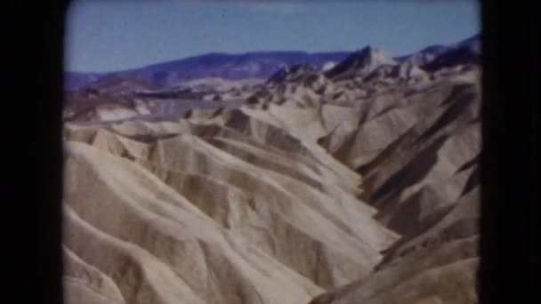 Pohled z death valley poblíž las vegas — Stock video