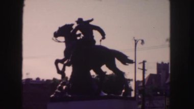 Colorado Pony Express heykeli