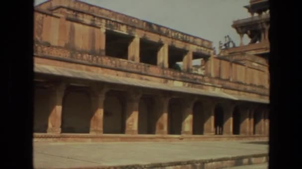 Velho edifício indiano — Vídeo de Stock