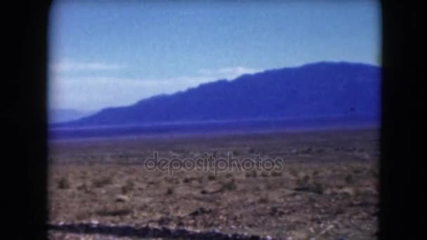 Vista del valle de la muerte cerca de Las Vegas — Vídeo de stock