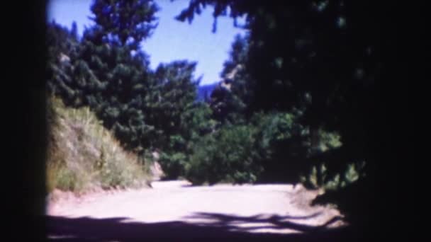 Τοπίο του βουνού δρόμου — Αρχείο Βίντεο
