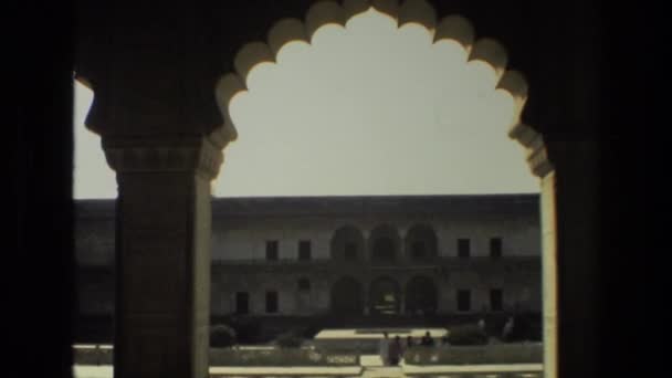 Old indian building — Stock Video