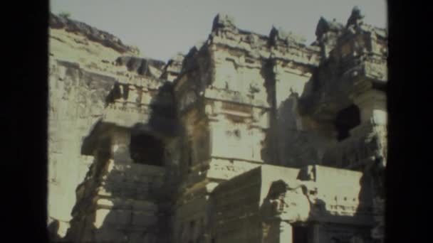 Arquitetura indiana antiga — Vídeo de Stock