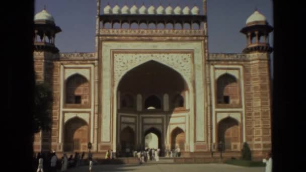 古老的印度建筑 — 图库视频影像