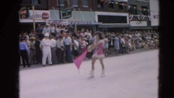 Parade der Erntemilchtage — Stockvideo