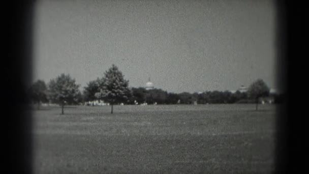 Вид на Капитолийский холм — стоковое видео