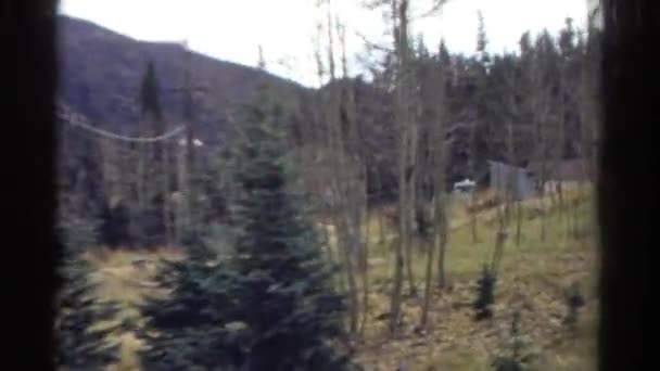 Vue fenêtre depuis le train — Video