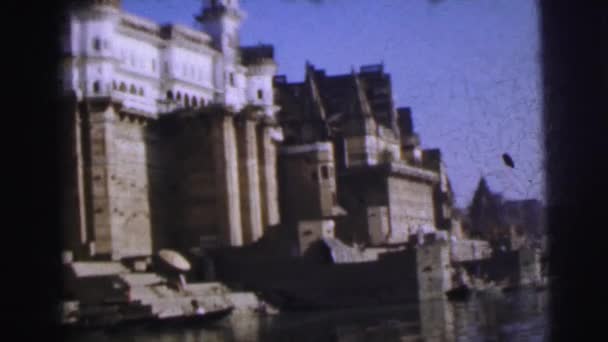 Edificios de arquitectura tradicional — Vídeo de stock