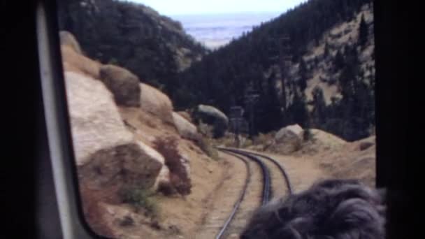 Vue fenêtre depuis le train — Video