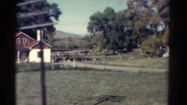 Vue fenêtre depuis le train — Video