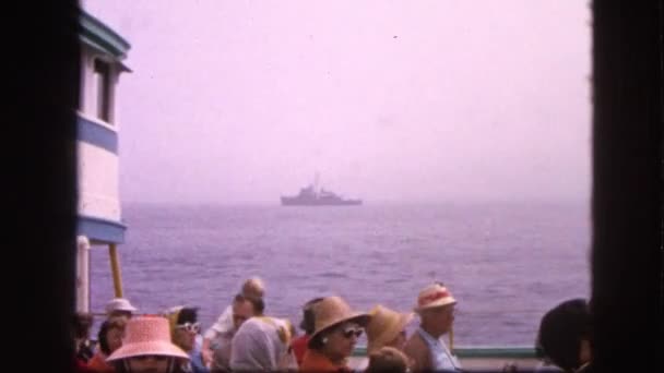查看从船上的船上 — 图库视频影像