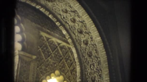 Художественно оформленные арки — стоковое видео